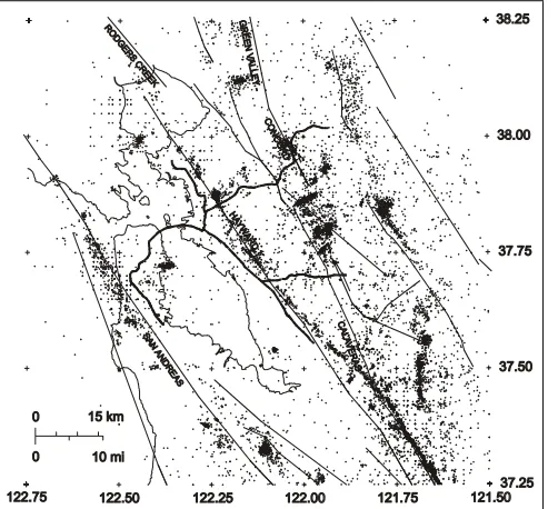 Figure 3.  Conditional probability of liquefaction for various scenario earthquakes. 
