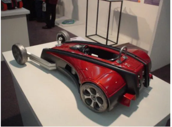 Figure 4. 3D printed Car (image credit: zcorp) 