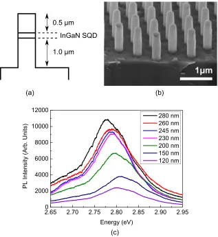 Fig. 1(b) shows a secondary electron (SE) image of an array