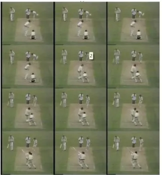 Figure 5.1Results of the proposed CBVR system: (i) input query clip and the (ii) retrieved video clips 