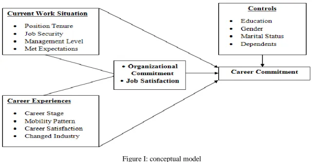 Figure I: conceptual model 