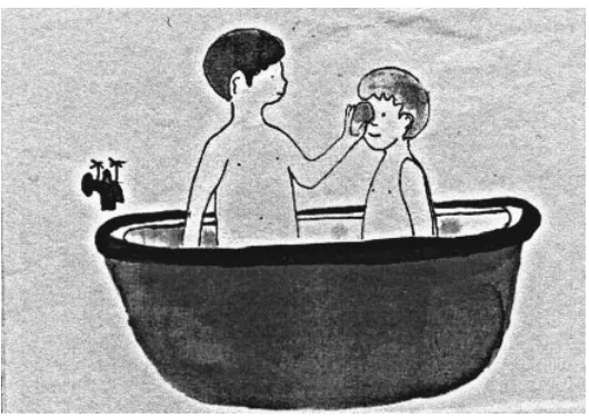 Fig. �. Picture stimulus used in sentence production task.