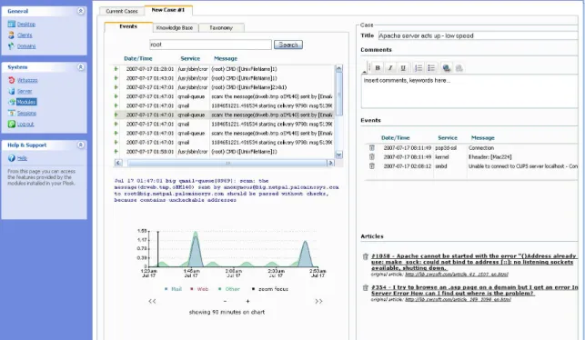 Figure 3: NetPal prototype user interface
