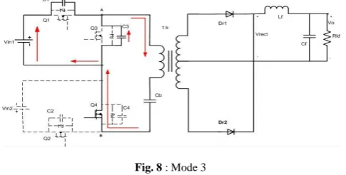 Fig. 6 : Mode 1  