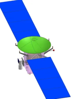 Figure 2-1. Solar-Powered Spacecraft (Conceptual Design) 