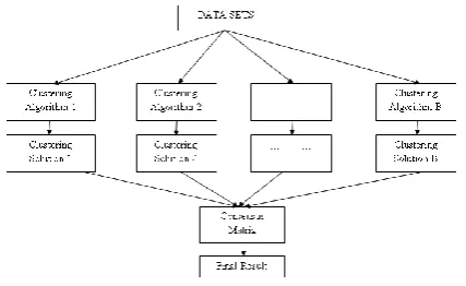 Figure 3: Consensus Clustering Steps  
