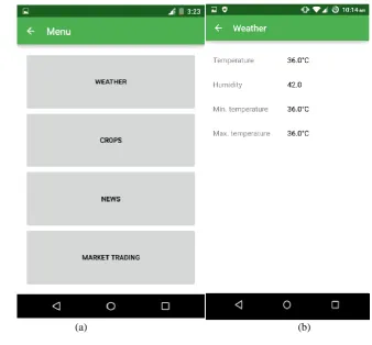 Fig. 3.Menu on application Homepage 