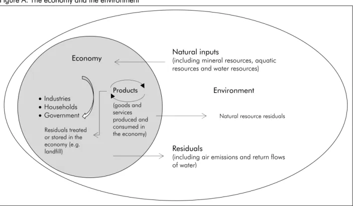 Figure A: The economy and the environment 