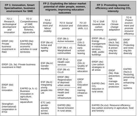 Table 3: The Austrian Country Position Paper – translated into CPR terms 