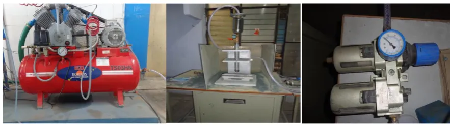 Figure 1  Experimental setup at St.Martin's Engineering College  