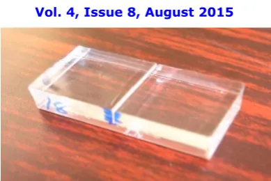 Fig. 6 Measurement of slot by mapping of line in cad software 