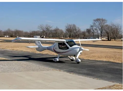 Fig. 1. An ultralight aircraft 