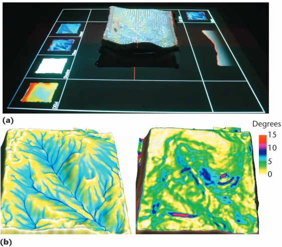 Figure 2c) and an airborne lidar-based DEM using the