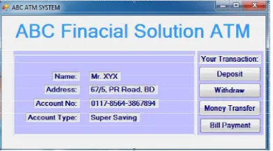 Figure 8. User Interface of SMS based Authentication