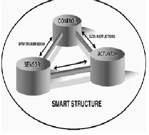 Fig 1 The Basic Components of Smart Structure 