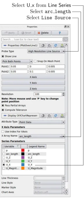Figure 2.10: Selecting fields for graph plotting.