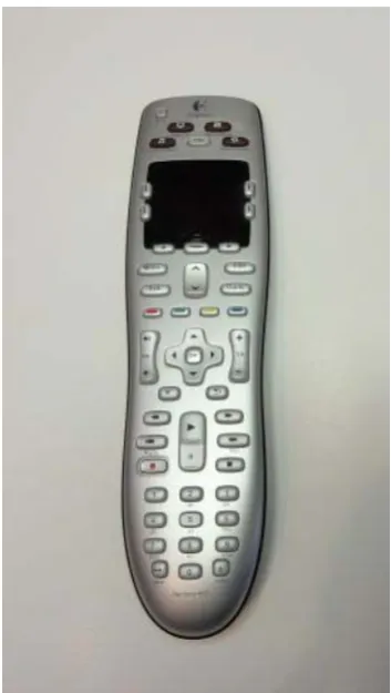 Figure 2.2 - A Universal Infrared Remote Control (Logitech Harmony 600)  