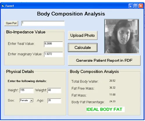 Fig. 6. Evaluation of real and imaginary values in MATLAB 