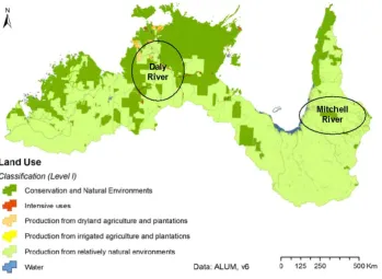 Figure 8 - Changes in age cohorts in the Daly and Mitchell River catchments from 1996 to 2006 (%) Source: Carson et al., 2009 