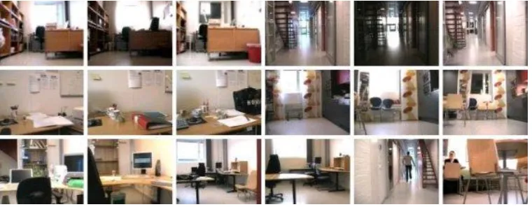 Fig 1. Map of an office environment. 