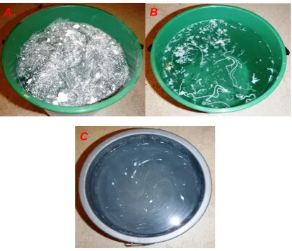 Figure 2: An example experimental setup with the fan positioned close to the surface of the small water tank and the water aeration/bubbler system, with its two air outlets attached at opposite ends of the small tank wall