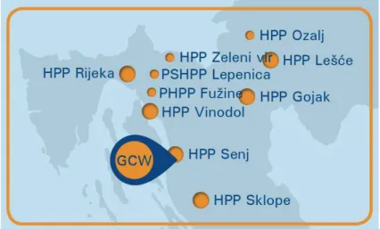 Figure 5: Remote objects within GC West in Croatia 