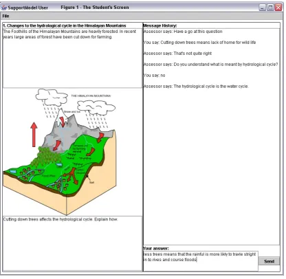 Figure 1 below shows the pupil’s screen from the 2010 study. 