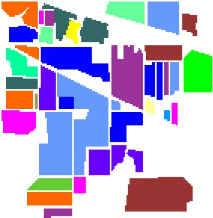 Figure 9. A generalized reconnaissance map of the test area, designated file 92AV3gt.GIS (in color).