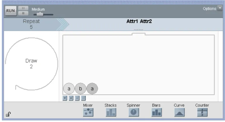 Figure 6: TinkerPlots Sampler 1 