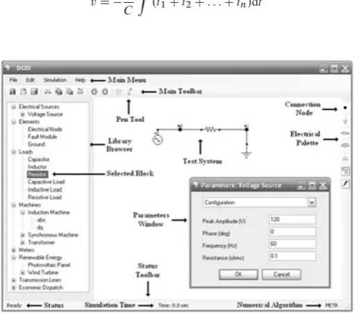Figure 4. Main screen of the Distributed Generation Interactive Simulator software developed by the authors.