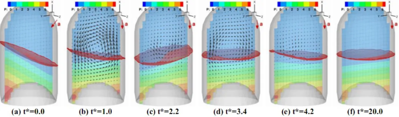 Figure 1.  Modeling multiphase flows with adaptive grids, from Uzgoren et al. 11