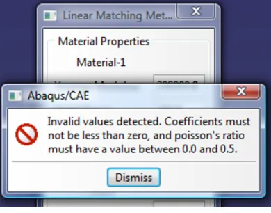 Figure 4. LMM Dialog Boxes 