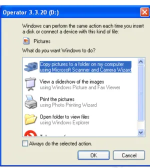 Figure 9: Results of Inserting the Operator Live CD in the Windows XP Machine 