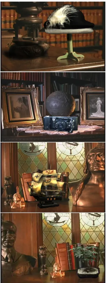 Figure 7: A combination of scanned and real objects in real en- en-vironments. The scanned objects were illuminated using surface reflectance fields.