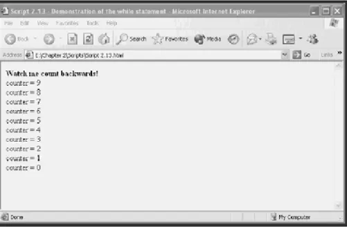 Figure 2.10 shows the results of loading this example using Internet Explorer.