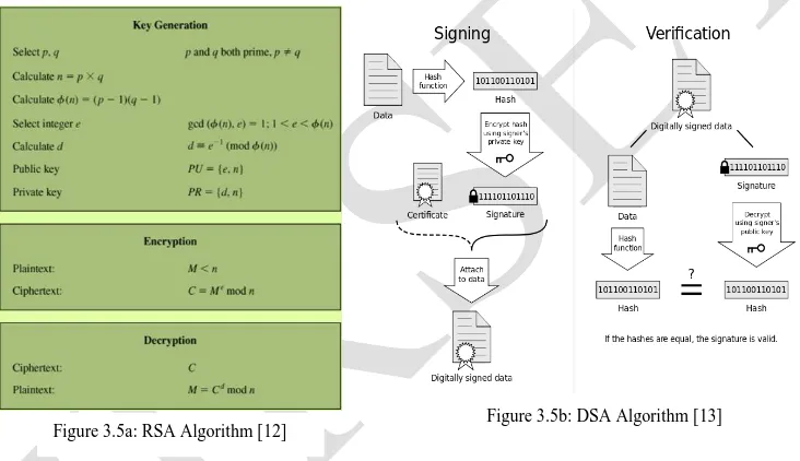 Figure 3.5b: DSA Algorithm [13] 