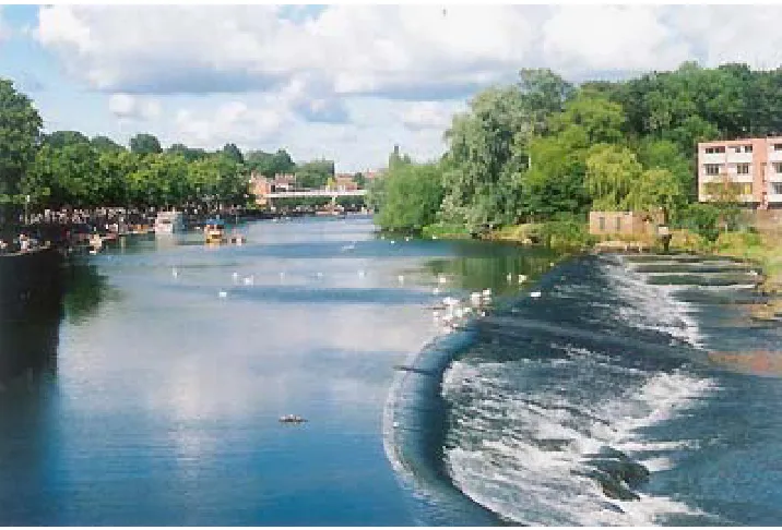 Figure 1.5 Chester Weir on the Dee River 
