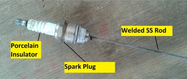 Figure 3. Conductivity level switch construction. 