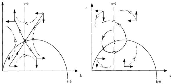 Figure 1: Phase Diagrams Analysis of the Theoretical Model 