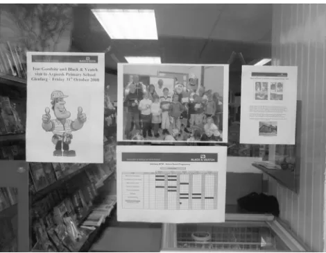 Figure 4. Village shop posters