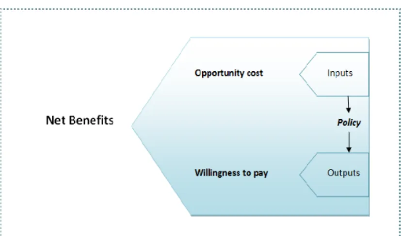 Figure 3-3: Categorization of Net Benefits of Projects (Modified after Boardman et al