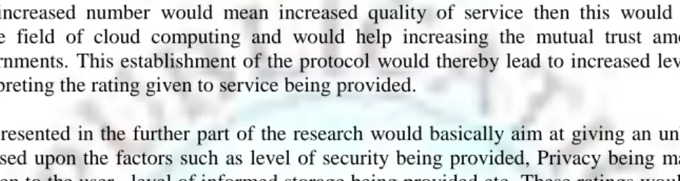 Fig: Data Vulnerabilities in cloud computing 