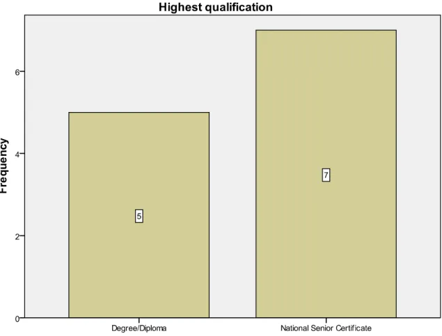 Figure  4  Highest  qualification  of  the  participants  at  the  start  of  the  programme-dropped  out  participants 