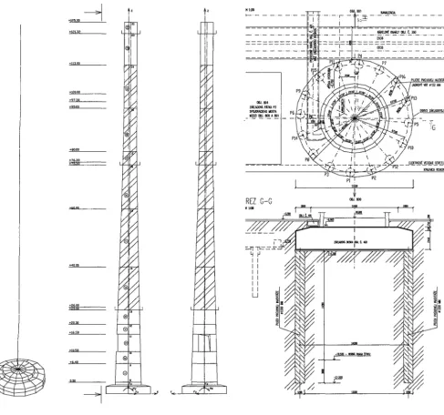 Fig 1 Ventilation Stack 
