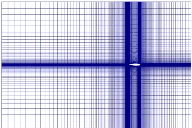 Figure 1.3: Generated mesh by blockMeshDict.