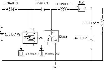 Fig 8:Simulink model of cuk converter   