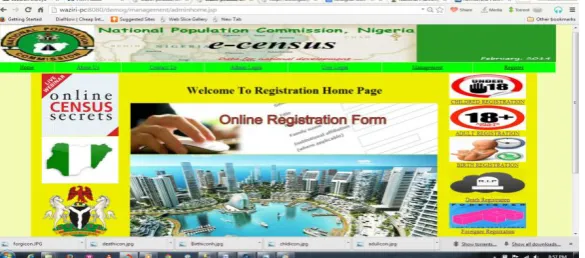 Fig 6. System login page. 