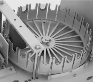 Fig. 2. Rotary system for replacing sample.
