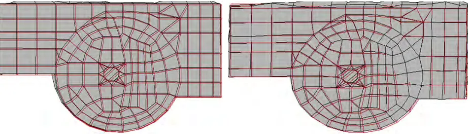 Figure 3 Coherent SSI Basemat Motion  Amplitude   Figure 4 Incoherent SSI Basemat Motion Amplitude  