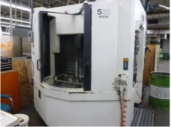 Figure 1 Vertical Machining Center MAKINO S33 APC 
